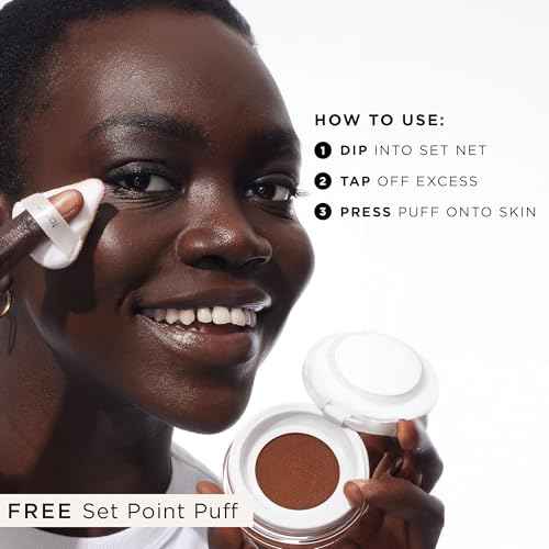 tarte creaseless setting powder ? Pressed & Loose Face Powder, Lightweight Oil-Absorbing Formula for Longwear Finish, Vegan & Cruelty Free