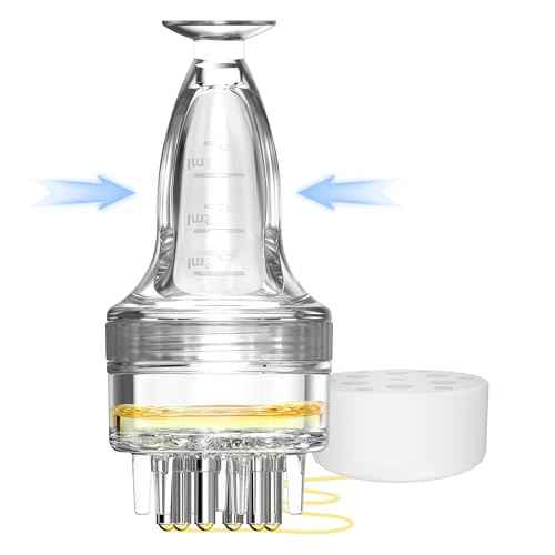 Minoxidil Applicator, Quick Efficient Apply No Messy Hair Serum Applicator Small Minoxidil Applicator Tool, Hair Applicator Bottle Minoxidil Brush Scalp Applicator Comb Dedicated to Minoxidil