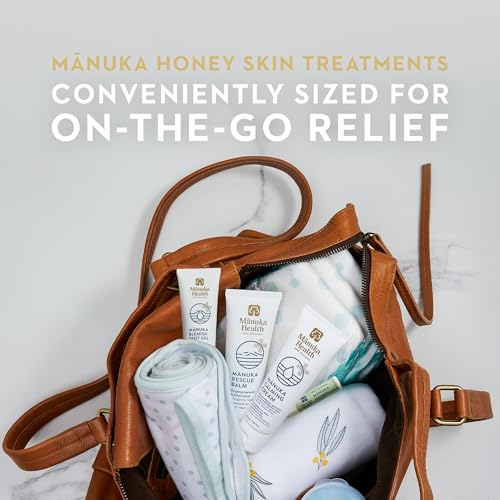 Manuka Health Manuka Rescue Balm - Medical Grade Manuka Honey Wound Care with Aloe, Beeswax & Calendula ? Fast Acting, Long Lasting Care for Stressed & Rough Skin, 1.69oz?