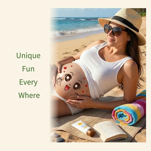 Pregnancy Belly Stickers for Maternity Photo Bump Decals