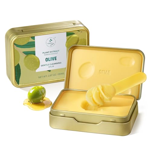 Makeup Remover Cleansing Balm - Instantly Melts Waterproof Mascara & Long-Wear Makeup, No Residue, Gentle for Sensitive Skin