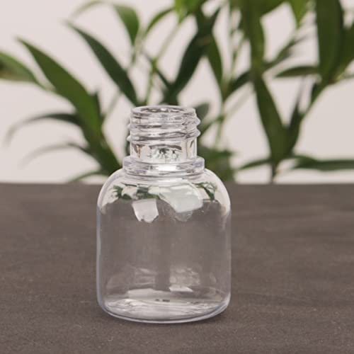 COSIDEA 10PCS Empty 15ml baby bottle lip gloss tubes White Cute Lipgloss Container Tube Packing castor oil container (10)