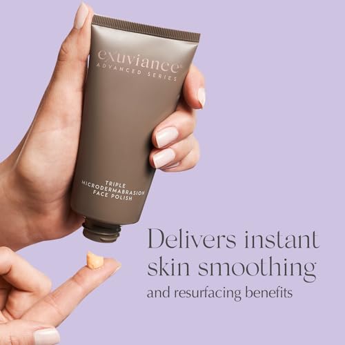 EXUVIANCE Dark Spot Correcting Starter Set (35g Triple Microdermabrasion Face Polish/2 pads Pure Retinol Corecting Peel)