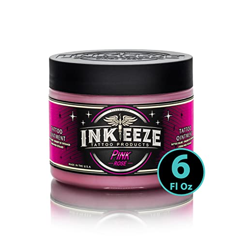 Pink Tattoo Ointment for Artists & Aftercare - 6oz Vegan Formula
