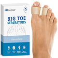 Ergonomic 2-Loop Big Toe Separator - Bunion Corrector & Cushioned Spacers