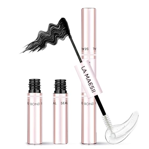 La Maesii Lash Cluster Glue & Seal - 10ml Waterproof Bond for DIY Eyelash Extensions