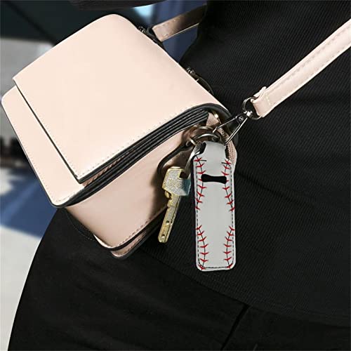 Portable Lip Balm Holder Keychain for Women