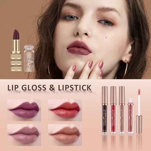 Makeup Kits for Teens Makeup Kit for Women Teenager Full Kit Makeup Set Gift for Teen Girls Eyeshadow Palette Foundation Concealer Makeup Set for Girls