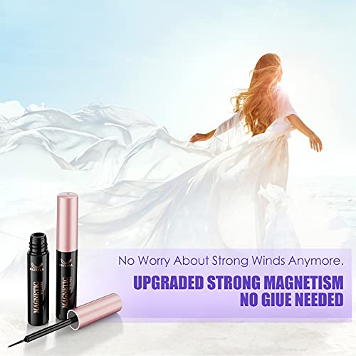 DEJAVIA Magnetic Lashes 10 Pairs with Eyeliner Kit