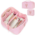 Personalized Makeup Bag Set, 2-Pc Large Capacity Travel Organizer