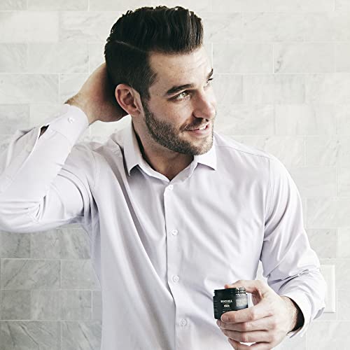 Brickell Men's Products Shaping Paste Pomade For Men, Natural, Texturizing Wax Pomade, 2 Ounce, Scented