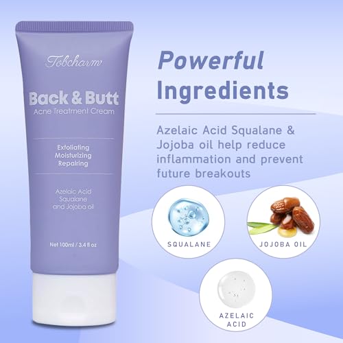 Butt Acne Clearing Cream - Maximum Strength Body Treatment