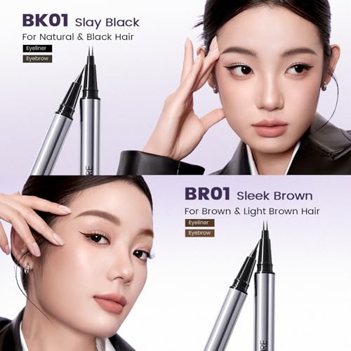 FOCALLURE Eyebrow Pen Micro Fork, Waterproof Brow Pencil