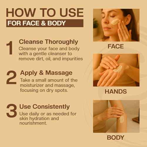 Beef Tallow for Skin with Honey - Grass Fed Beef Tallow for Face Wrinkles - Hydrating Cream Face and Body Moisturizer with Raw Honey and Olive Oil for Dry Skin, Hands, Feet - 4.4 oz