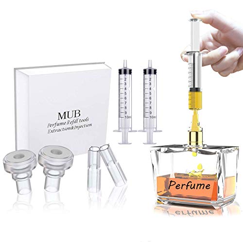 Perfume Refill Pump Kit with Syringes & Adapters
