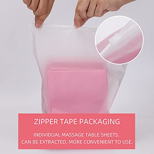 Disposable Massage Table Sheets | 20-Pack Non-Woven 31x70"