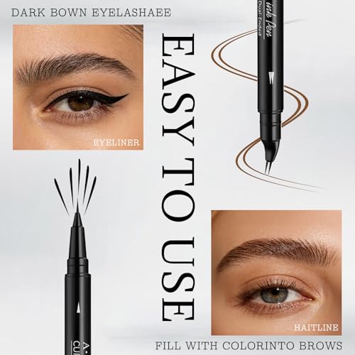 Eyebrow Pen & Pomade Kit - 2-in-1 Microblading Pencil, Waterproof
