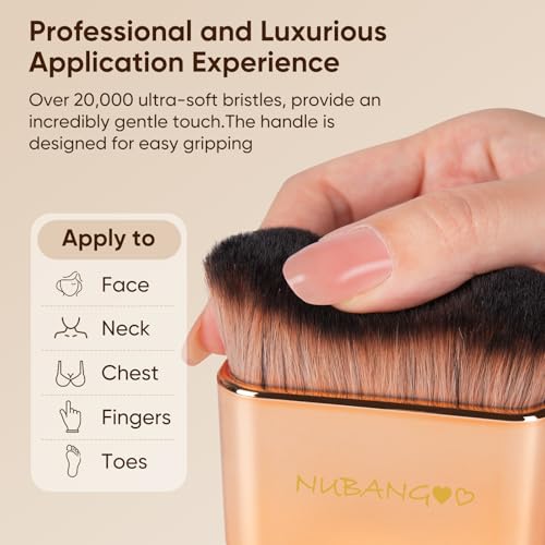 Professional Kabuki Foundation Brush - Powder & Tanning