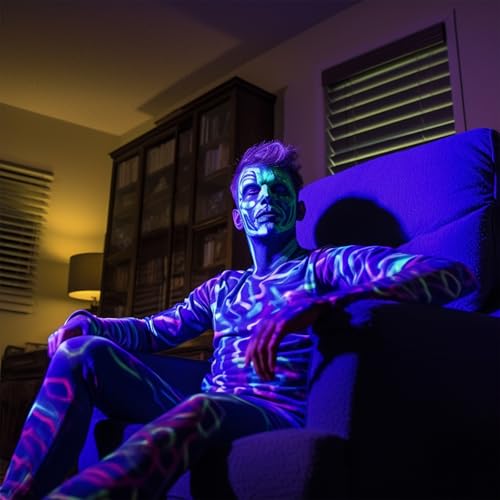BADCOLOR Neon Glow Face Paint - 15 Colors UV Body Paint