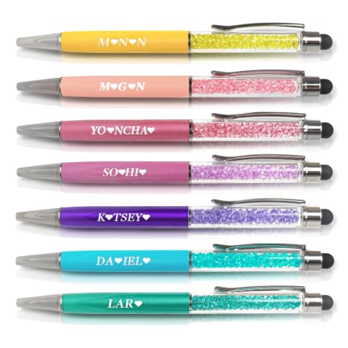 Katseye K-Pop Ballpoint Pens Set - 7-Piece Fan Collection with Stylus