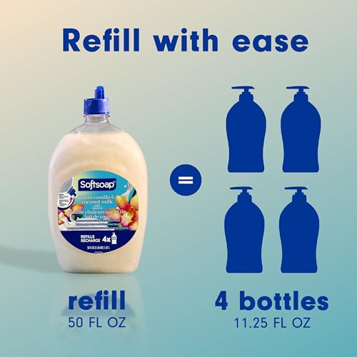 Softsoap Liquid Hand Soap Refill 50 fl oz Warm Vanilla