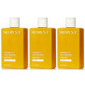 MEDIX Radiant Glow Vitamin C Body Wash W/Niacinamide | Citrus Scented Gentle Body & Face Cleanser For Women, Men, Dry Skin, & Smoother-Looking Skin | Removes Dirt, Oil, & Impurities, 3PC Travel Size