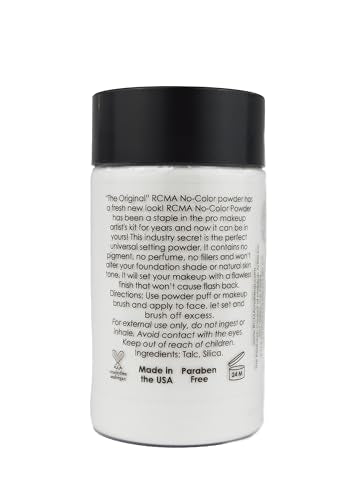 RCMA No-Color Setting Powder – 3oz Professional Makeup