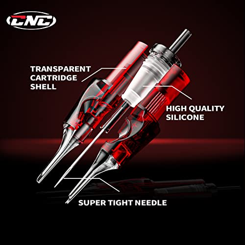 CNC 3RL Tattoo Needles Cartridge - 20Pcs Round Liner