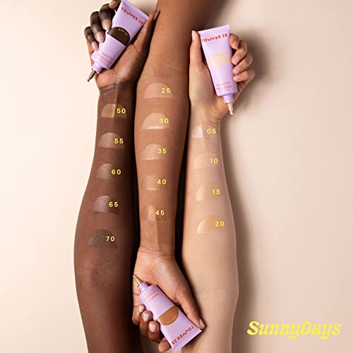 Tower 28 SunnyDays SPF 30 Tinted Moisturizer - 2-in-1 Buildable Coverage Foundation + Mineral Sunscreen for Face - Zinc Oxide, Aloe & Prickly Pear for Sensitive Skin - 15/Light Warm (1 oz)