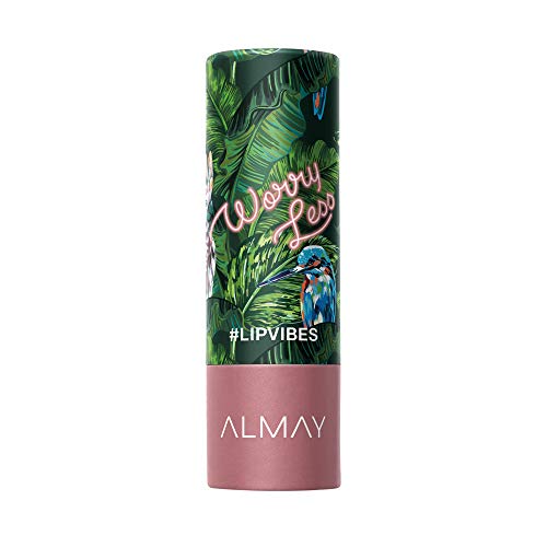 Almay Lip Vibes Lipstick - Matte Finish with Vitamin E & Shea Butter