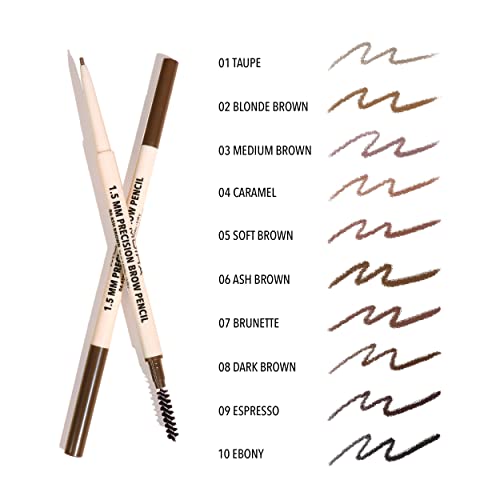 Moira Precision Brow Pencil 008 Dark Brown