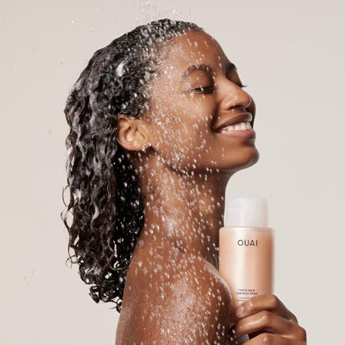 OUAI Thick Hair Shampoo - Hydrating Shea Butter for Frizzy Hair