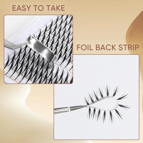 Premade Wing Lash Extensions 8-15mm C/D Curl Mix