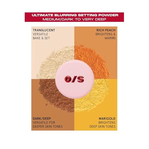 One Size Ultimate Blurring Setting Powder Full Size - Ultra Pink - for Fair to Medium Skin Tones