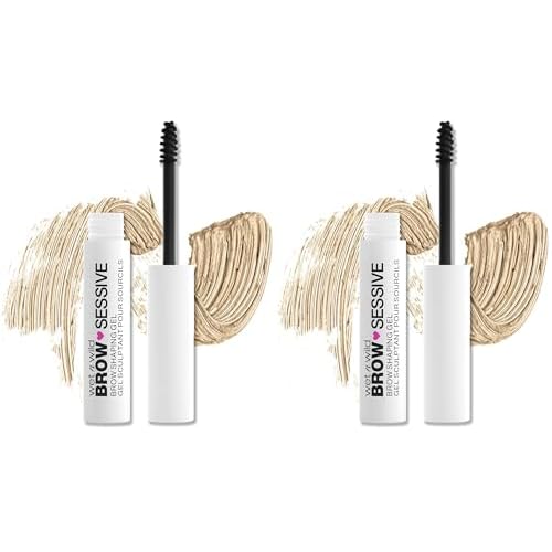 wet n wild Brow-Sessive Eyebrow Shaping Makeup Gel Blonde (Pack of 2)
