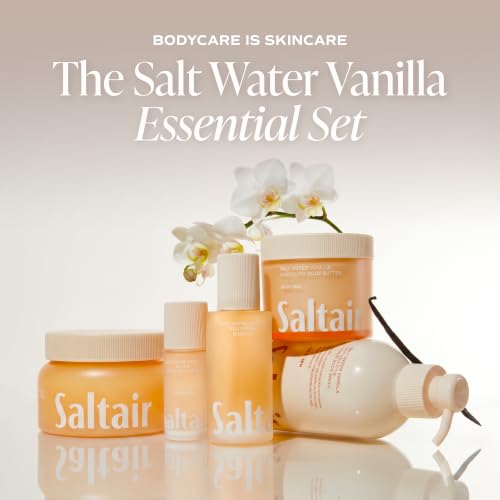 Saltair Vitamin C Body Scrub | Salt Water Vanilla, 18.5 oz