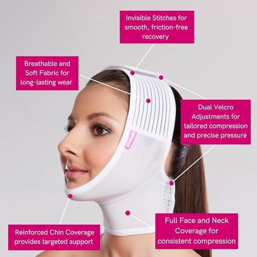 LIPOELASTIC Post-Surgical Chin Neck Compression Mask