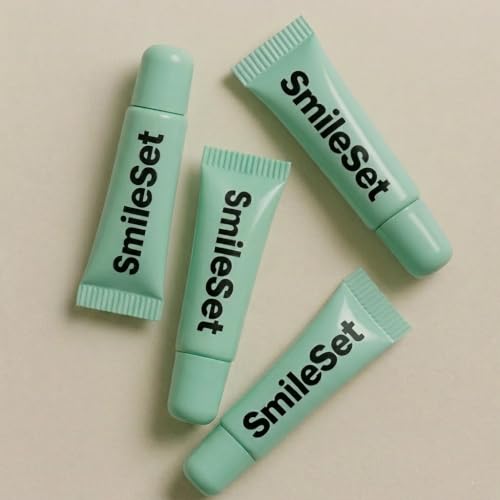 SmileSet Hydrating Lip Gloss with Shea Butter & Beeswax - Pack of 4