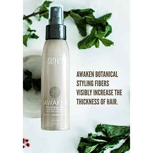 Surface Hair - Awaken Thickening Spray, Pre-Style Conditioning and Protection, 4 Fl. Oz.