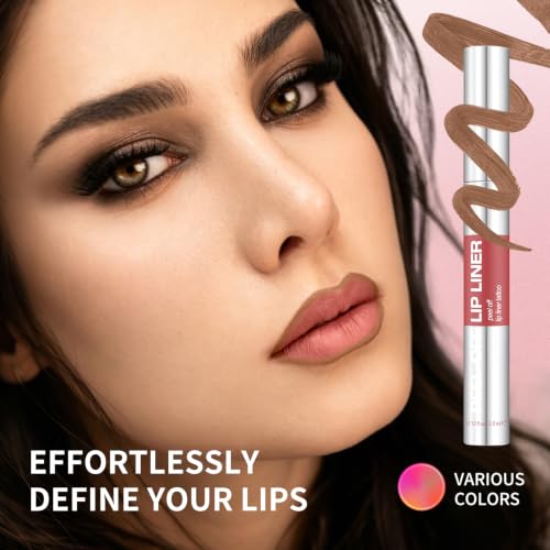 TENGLONG Waterproof Peel Off Lip Liner Stain - Warm Chestnut