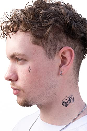Temporary Tattoos 8-Piece Set | Water-Transfer Fake Tattoos