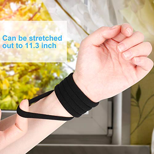 100 PCS Large Cotton Ponytail Holders for Thick Hair