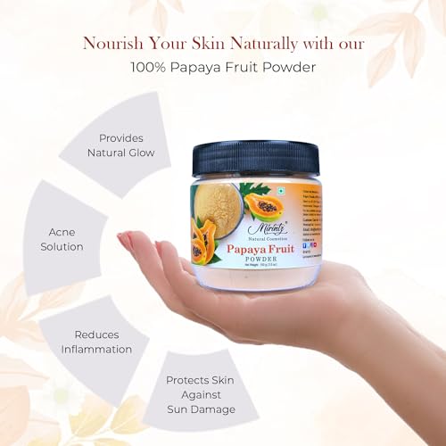 Natural Papaya Powder for Skincare & DIY Face Masks 3.5 oz