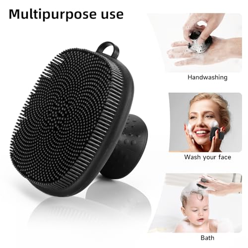SANLESS Silicone Face Scrubber - Deep Cleansing Brush for Men