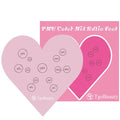 Heart Color Ratio Tool for Permanent Makeup Mixing