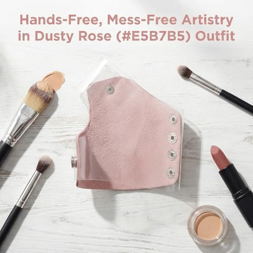 PartyKindom Handheld Makeup Mixing Palette with Wrist Strap