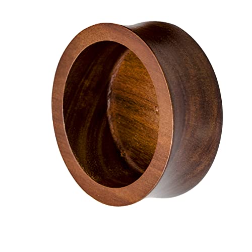 Grandslam Wooden Shaving Bowl with Lid Shaving Soap Bowl for Men Easy to Lather Fits Wet Shaving