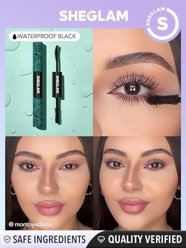 SHEGLAM 2-in-1 Volume & Length Waterproof Mascara