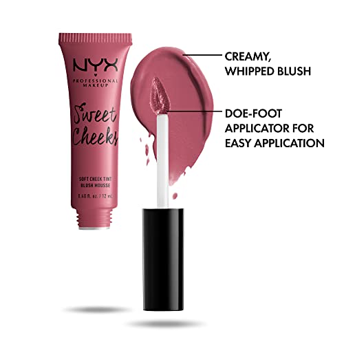 NYX PROFESSIONAL MAKEUP Sweet Cheeks Soft Cheek Tint, Cream Blush -