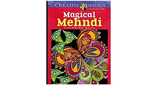 Creative Haven Magical Mehndi Coloring Book for Artistic Design